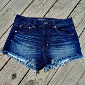 AE Hi-Rise Festival Jean Shorts/Size 8